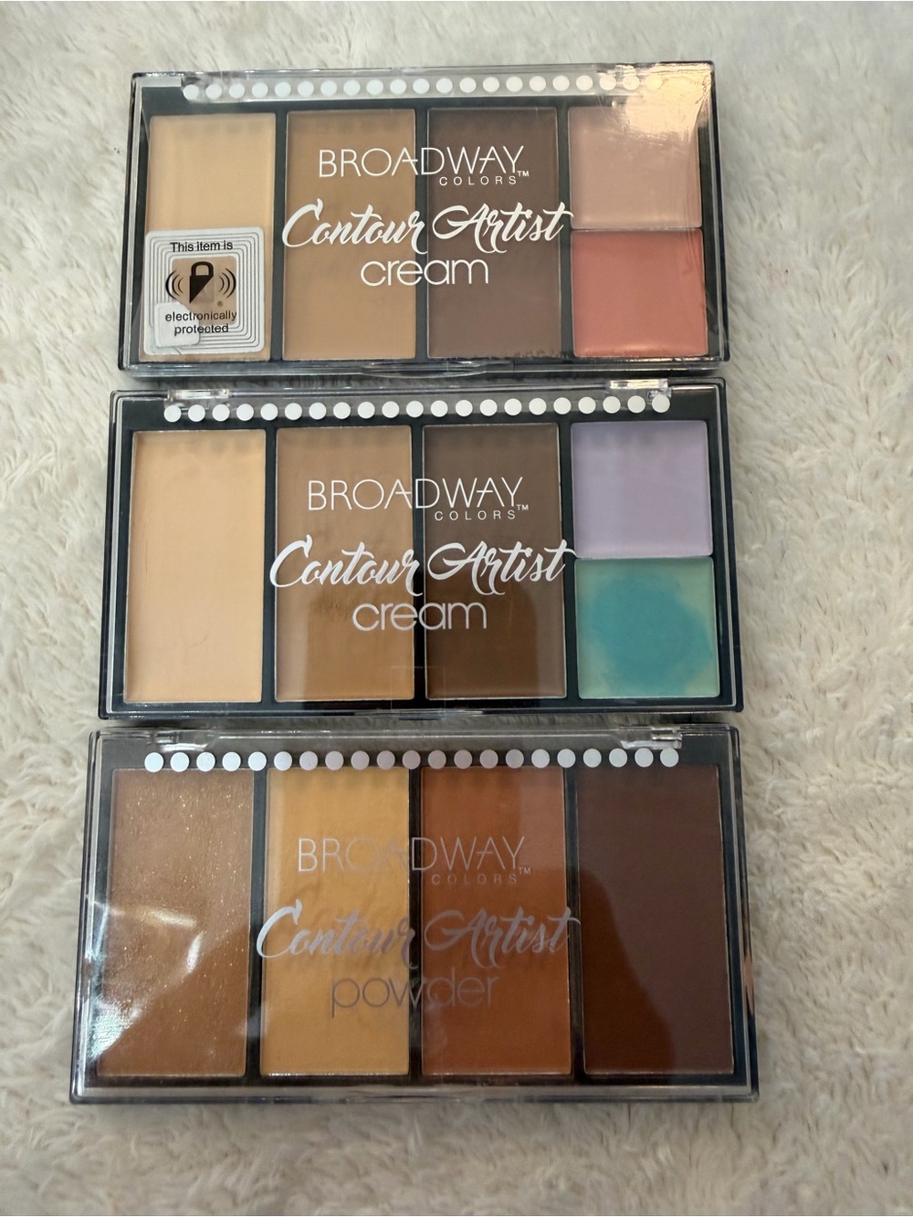 Broadway set of 3 contour powder kits 
1 new/2 EUC